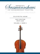 Cello Recital Album Volume 2 by - Sassmannshaus - for Cello and Piano