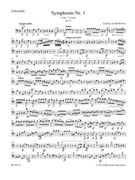 Symphony Nr. 1 C major op. 21 by Beethoven Ludwig van for
