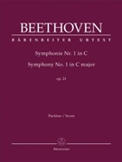 Symphony #1 In C Major Opus 21 by Beethoven Ludwig van for Full Score
