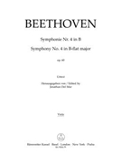 Symphony Nr. 4 B-flat major op. 60 by Beethoven Ludwig van for Viola