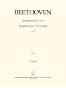 Symphony Nr. 7 A major op. 92 by Beethoven Ludwig van for