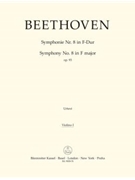 Symphony Nr. 8 F major op. 93 by Beethoven Ludwig van for