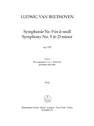 Symphony Nr. 9 D minor op. 125 (With final chorus "An die Freude" (Ode to Joy)) by Beethoven Ludwig van for