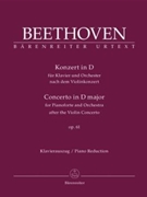 Concerto In D Major After Opus 61 For Vln by Beethoven Ludwig van - Del Mar - for 2 Piano 4 Hands