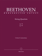 String Quartets op. 74 95 by Beethoven Ludwig van for