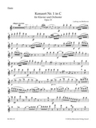 Concerto for Pianoforte and Orchestra Nr. 1 C major op. 15 by Beethoven Ludwig van for