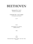 Concerto for Pianoforte and Orchestra Nr. 1 C major op. 15 by Beethoven Ludwig van for