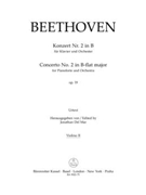 Concerto for Pianoforte and Orchestra Nr. 2 B-flat major op. 19 by Beethoven Ludwig van for