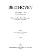 Concerto for Pianoforte and Orchestra Nr. 2 B-flat major op. 19 by Beethoven Ludwig van for