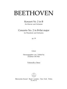 Concerto for Pianoforte and Orchestra Nr. 2 B-flat major op. 19 by Beethoven Ludwig van for
