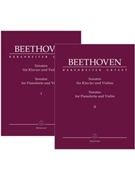 Sonatas for Pianoforte and Violin
Volume I and Volume II by Beethoven Ludwig van - Brown Clive - for Violin and Piano (Vol.1 and 2 Complete Set)