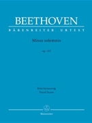 Missa solemnis op. 123 by Beethoven Ludwig van - Campora Andrea - for SATB