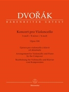 Concerto In B Minor Opus 104 by Dvorak Antonin - Del Mar Jonathan - for Cello and Piano