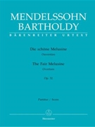 Fair Melusine Overture Opus 32 by Mendelssohn Felix for Full Score