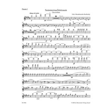 A Midsummer Night's Dream op. 21 -Concert Overture- by Mendelssohn Felix for