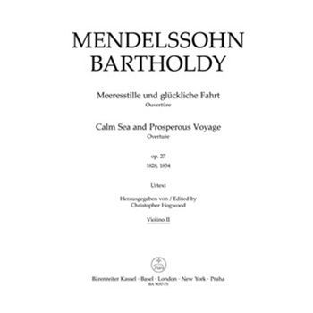 Calm Seas and Prosperous Voyage op. 27 (1828/1834) -Overture- by Mendelssohn Felix for