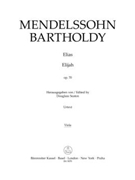 Elijah by Mendelssohn Felix for Viola