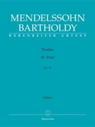 St. Paul op. 36 by Mendelssohn Felix for