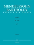St. Paul op. 36 by Mendelssohn Felix for