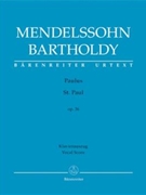 St Paul Opus 36 by Mendelssohn Felix - Mendelssohn Barthold - for SATB