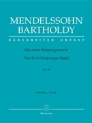The First Walpurgis Night op. 60 -Ballade by Johann Wolfgang von Goethe- by Mendelssohn Felix for ASolo/TSol