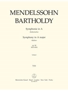 Symphony A major op. 90 "Italian" (1833-1834) by Mendelssohn Felix for