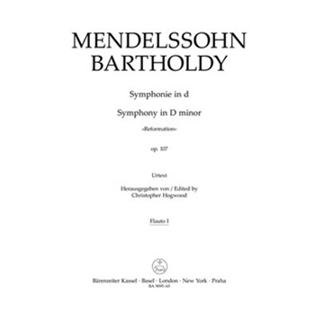 Symphonie d-Moll op. 107 "Reformations-Symphonie" by Mendelssohn Felix for