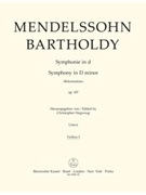 Symphonie d-Moll op. 107 "Reformations-Symphonie" by Mendelssohn Felix for