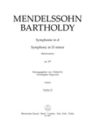 Symphonie d-Moll op. 107 "Reformations-Symphonie" by Mendelssohn Felix for