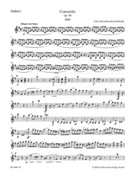 Concerto for Violin and Orchestra E minor op. 64 by Mendelssohn Felix for