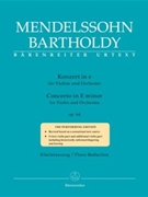 Concerto for Violin and Orchestra E minor op. 64 by Mendelssohn Felix - Todd Larry - for Violin