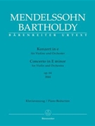 Concerto for Violin and Orchestra E minor op. 64 by Mendelssohn Felix - Todd Larry - for Violin