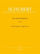 Die Schone Mullerin by Schubert Franz for High Voice Collection
