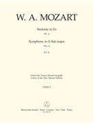 Symphony Nr. 1 E-flat major K. 16 by Mozart Wolfgang Amadeus for