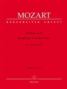 Symphony B-flat major K. Anh. 214 (45b) by Mozart Wolfgang Amadeus for Orch
