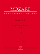 Symphony Nr. 8 D major K. 48 by Mozart Wolfgang Amadeus for Orch