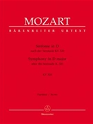 Symphony D major (based on Serenade K. 320) by Mozart Wolfgang Amadeus for Orch