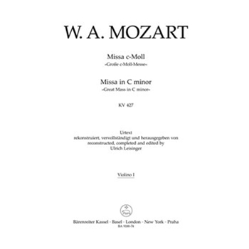 Missa in C minor K. 427 "Great Mass in C minor" by Mozart Wolfgang Amadeus for