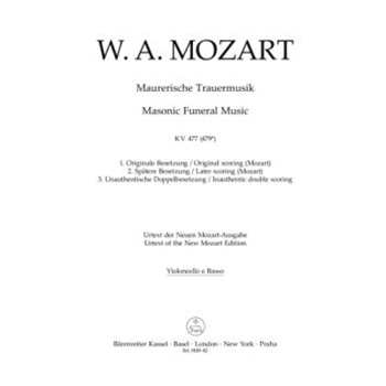Masonic Funeral Music K. 477 (479a)