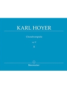Choralvorspiele Band II op. 57 by Hoyer Karl for Org