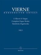 Complete Organ Works VII.3 by Vierne for Organ