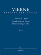 Complete Organ Works VII.4 by Vierne for Organ