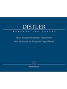 Complete Organ Works I Opus 8/1 & 2 New Edition by Distler Hugo for Organ
