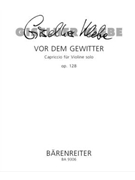 Vor dem Gewitter fur Violine solo op. 128 -Capriccio- by Klebe Giselher for V