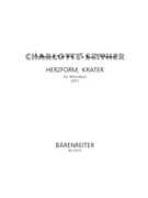 Herzform Krater fur Akkordeon (2001) by Seither Charlotte for accordion