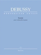 Sonate by Debussy Claude - Back and Woodfull-Harris - for Cello and Piano