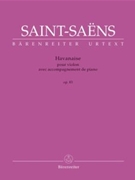 Havanaise Opus 83 by Saint-Saens Camille - Baur Christine - for Violin and Piano