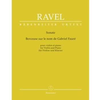 Sonata / Berceuse sur le nom de Faure