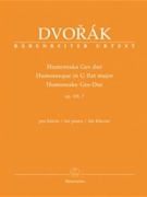 Humoresque In G Flat Major by Dvorak Antonin for Piano