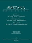 Trio In G Minor by Smetana Bedrich for Piano Trio